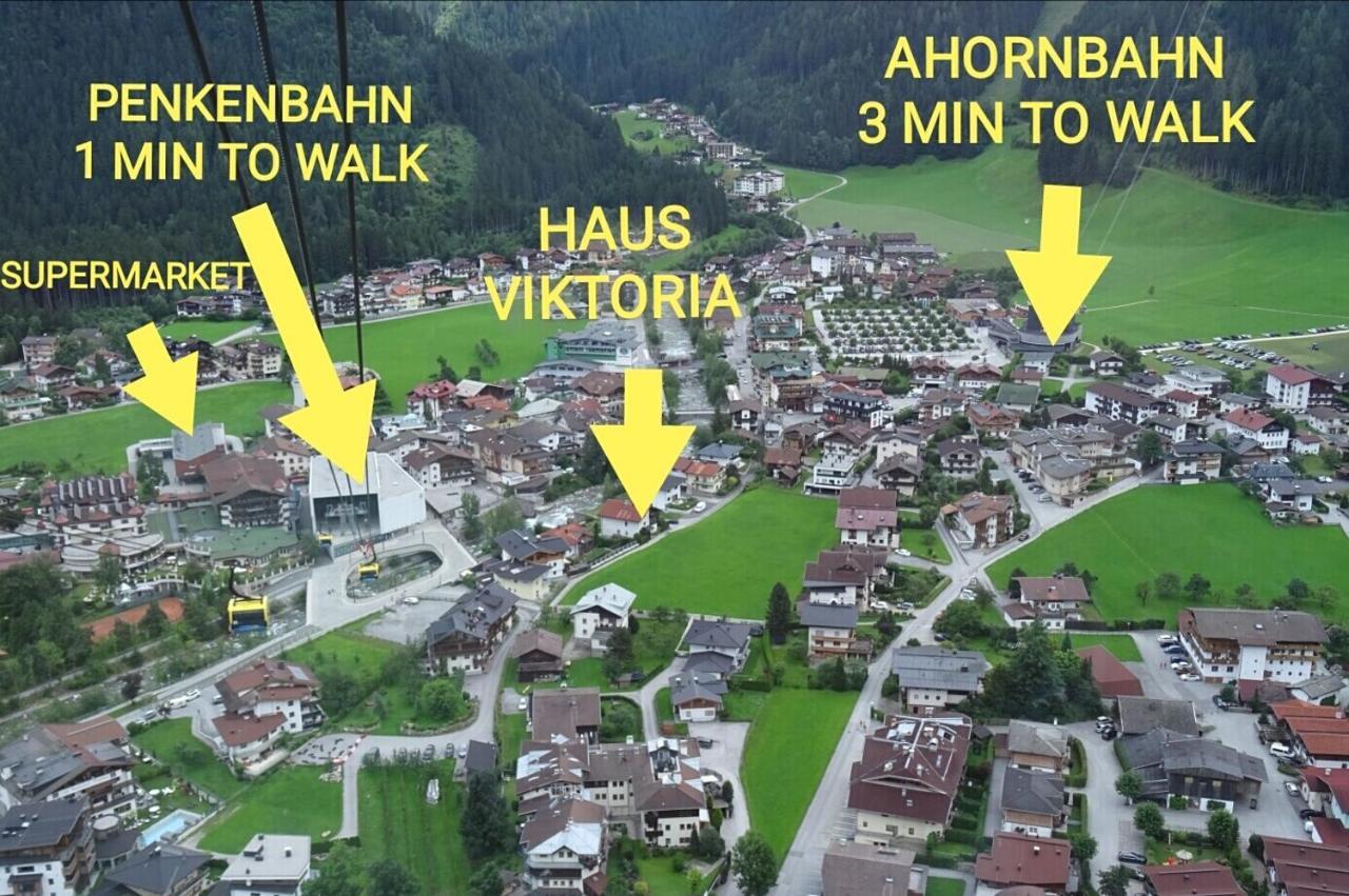 Haus Viktoria Apartman Mayrhofen Kültér fotó